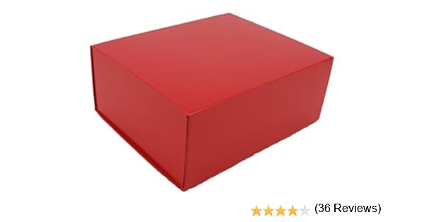 Caja carton roja | Los mejores ejemplares de cajas.